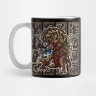 Ankylosaurus Monk Mug